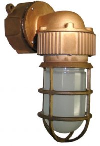 LED FIXTURE 8 WATT BRASS PHOENIX LIGHTING (VBWLED8CW-FGC-G) NO LONGER AVAILABLE